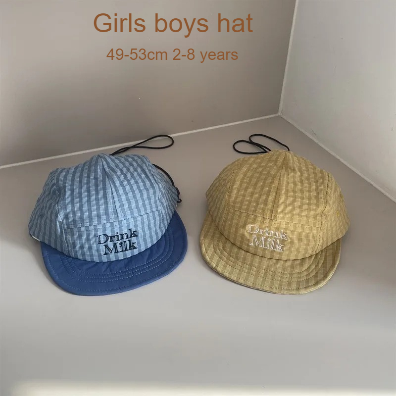 Embroidery Knit - Boné de Beisebol Infantil com Aba