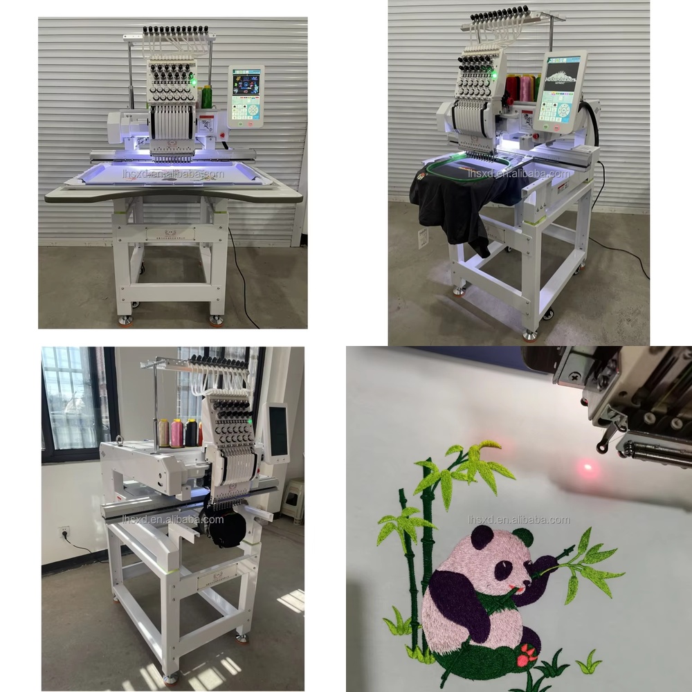 Embroidery Machine - Máquina de Bordar Computadorizada de Cabeça