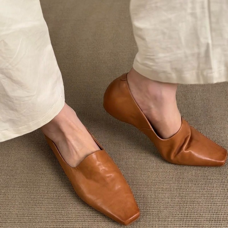 Embroidery Flat Shoes - Sapatos Retro Femininos Slip-on Estilo Britânico