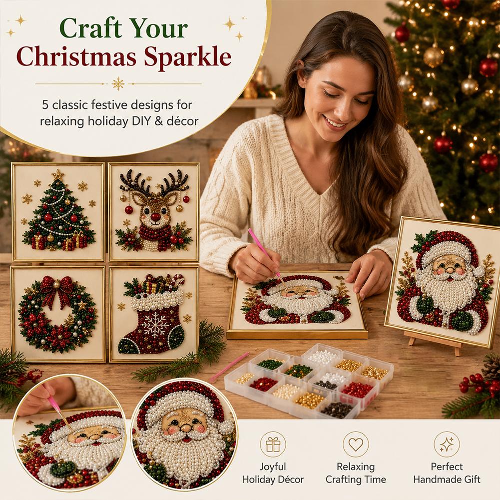 Kit de Arte com Pérolas DIY do - Embroidery Kit avaliação e preço