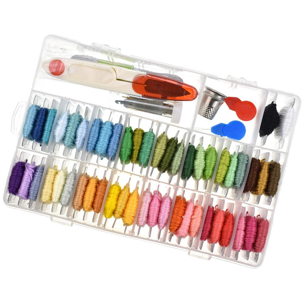 Kit de Bordado com 50 Peças So - Embroidery Kit avaliação e preço