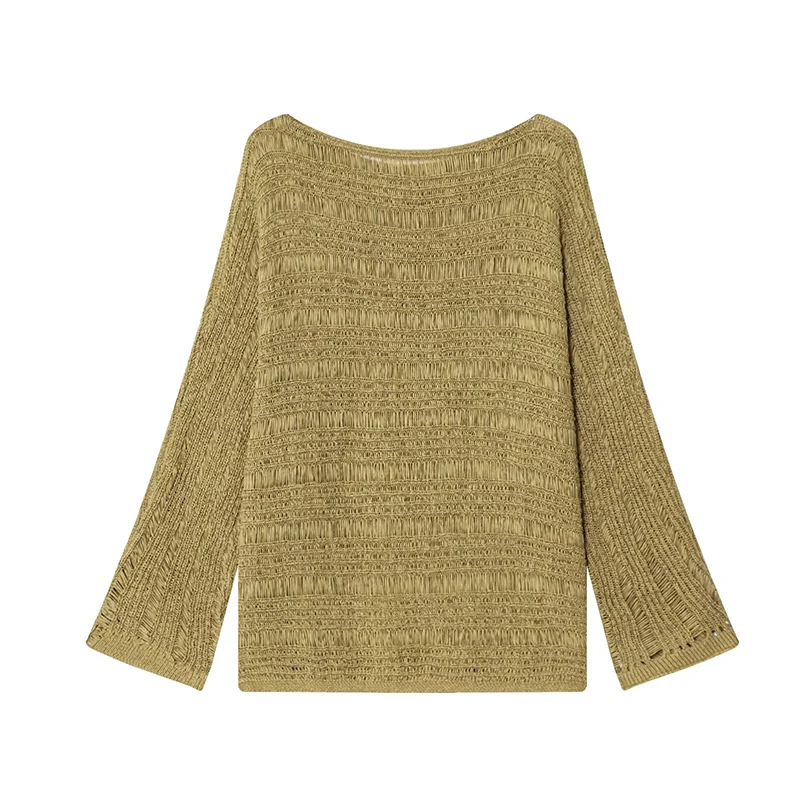 Suéter de Tricô Vintage com De - Embroidery Knit avaliação e preço