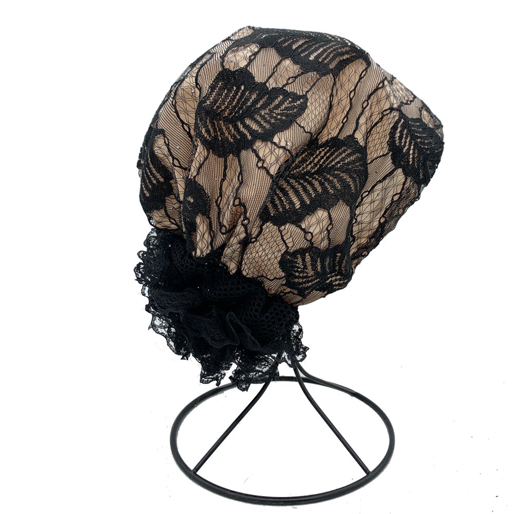 Boné turbante bordado para mul - Embroidery Hijab avaliação e preço