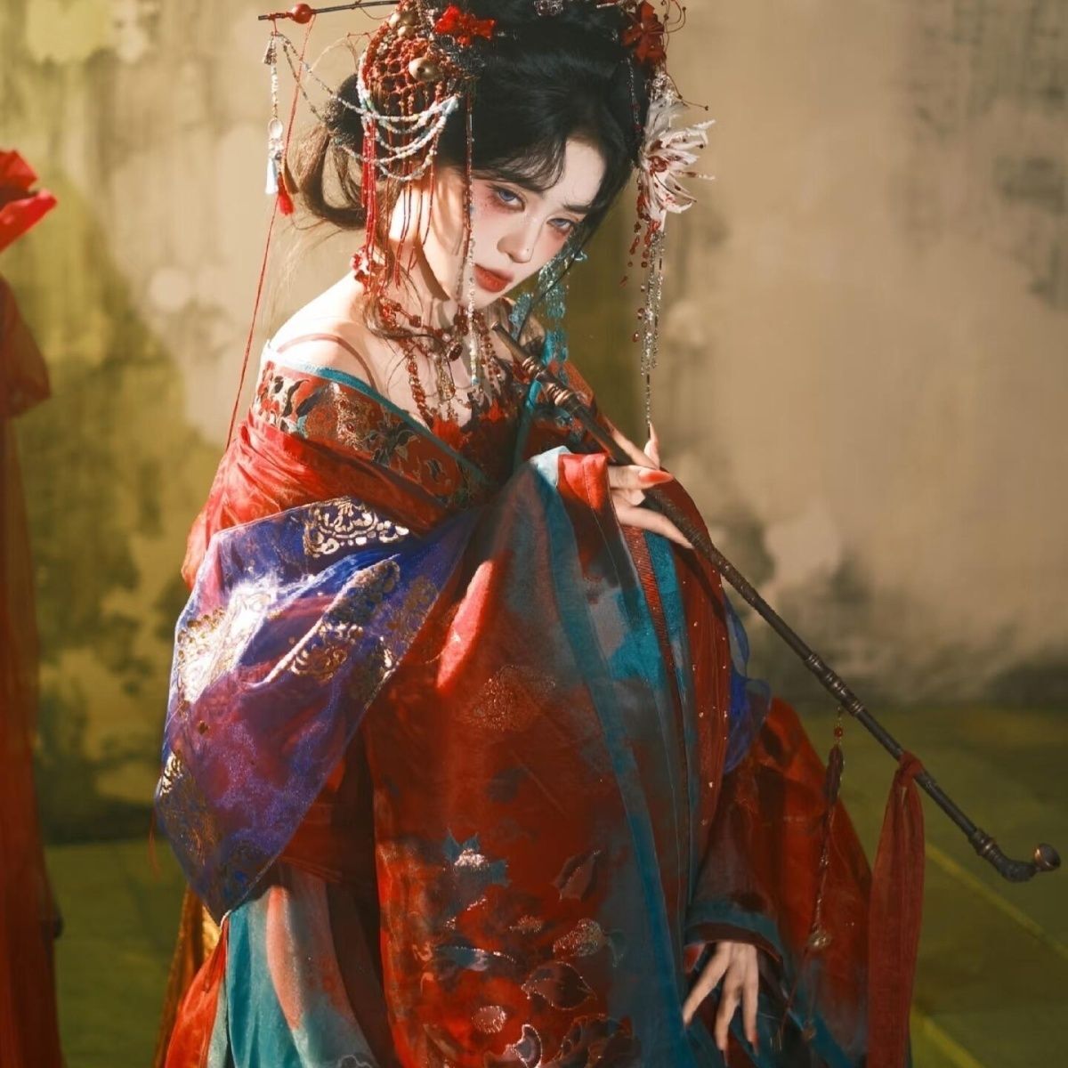 Vestido Feminino Hanfu Preto e - Embroidery Uniforms avaliação e preço