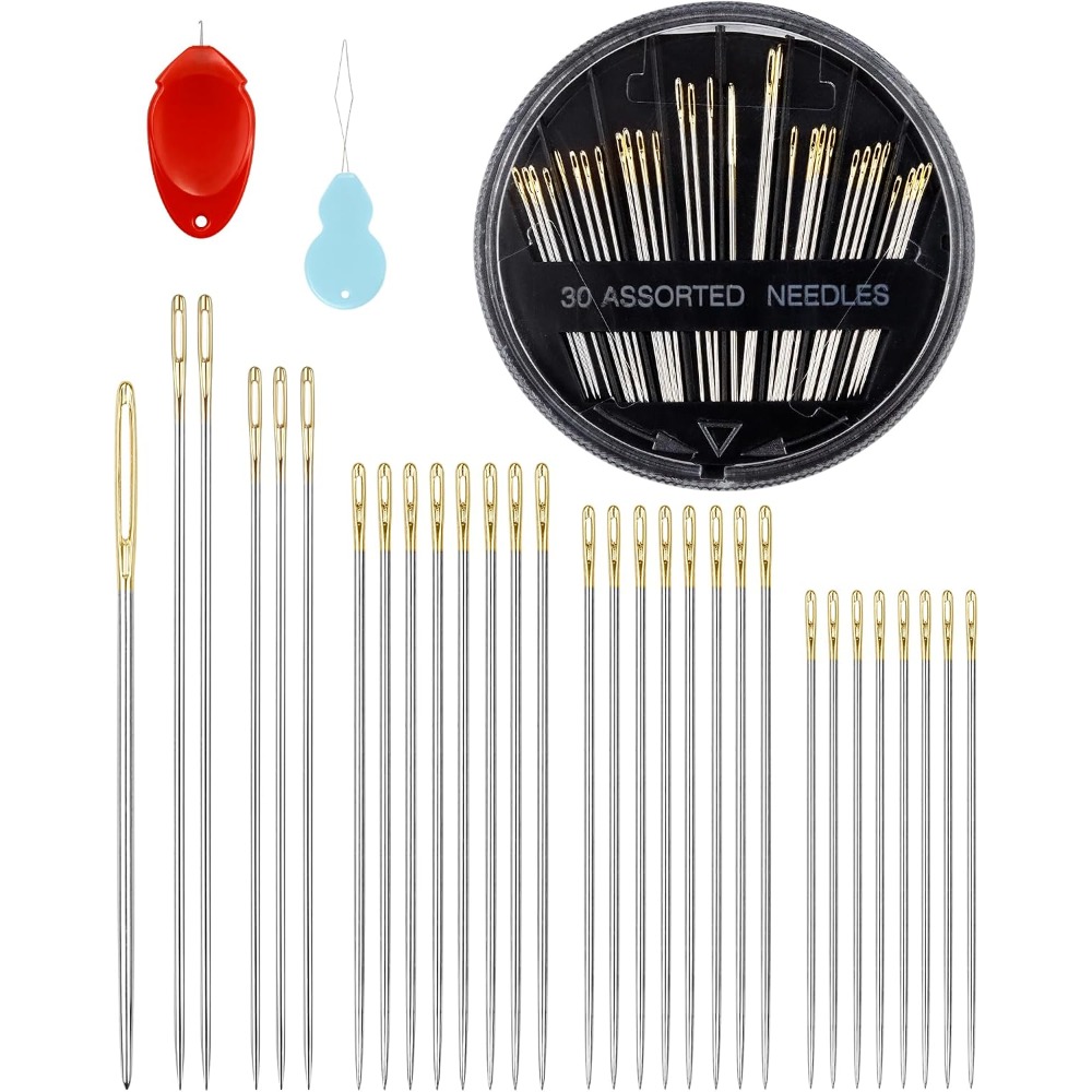 Conjunto de 30 Agulhas de Cost - Embroidery Kit avaliação e preço