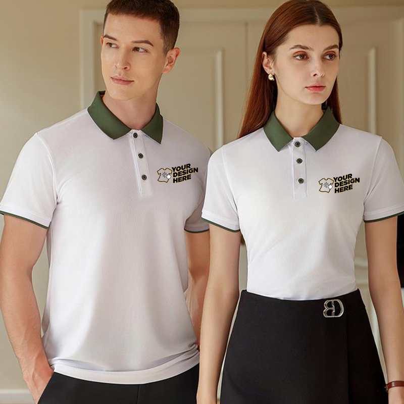 Camisa polo Color Block – Impr - Embroidery Uniforms avaliação e preço