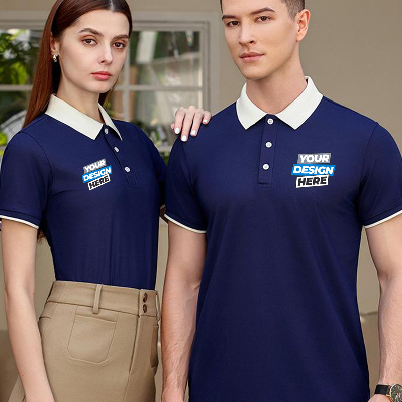Camisa polo Color Block – Impr - Embroidery Uniforms avaliação e preço