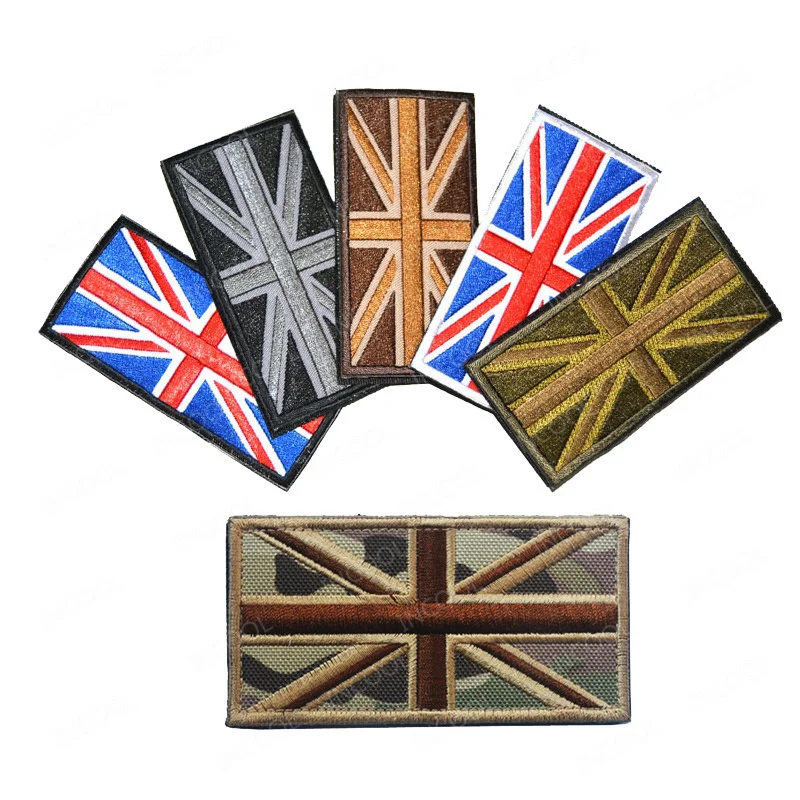 Bandeira bordada do reino unid - Embroidery Uk avaliação e preço