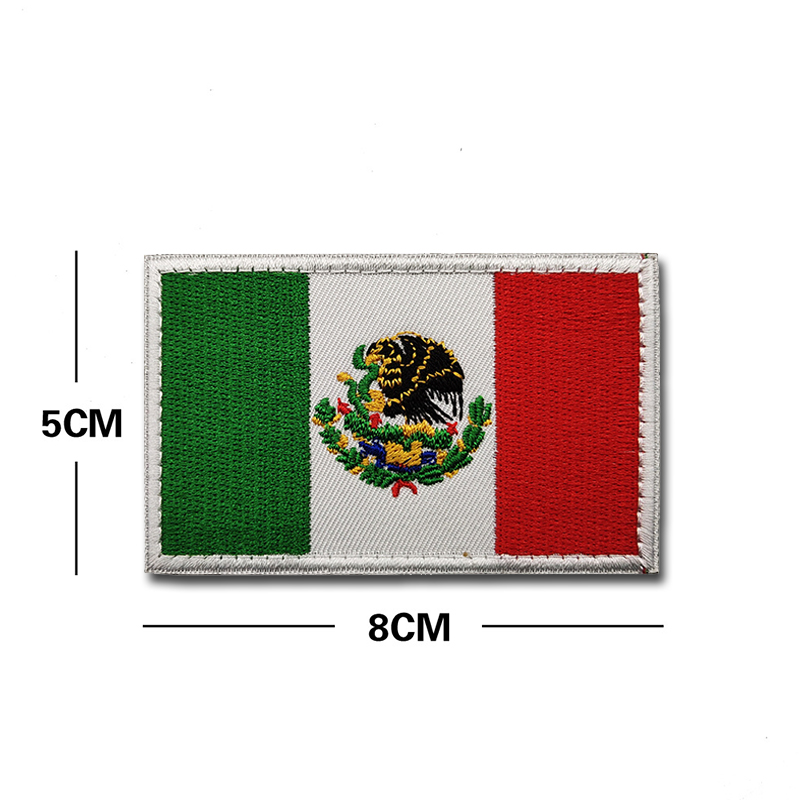 Bandeira do méxico bordado rem - Embroidery Uk avaliação e preço