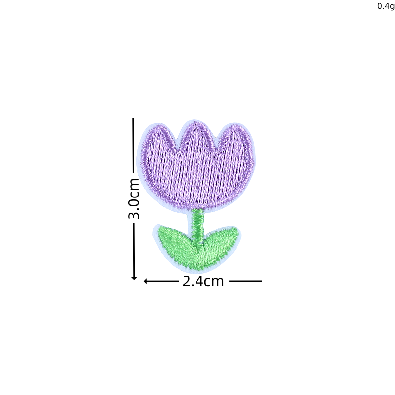 10 pçs remendos de flores dos  - Embroidery On Socks avaliação e preço