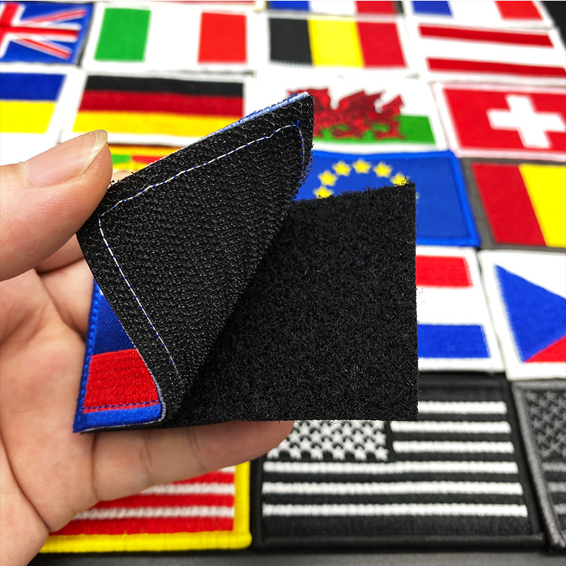 Bandeira do país bordado ganch - Embroidery Uk avaliação e preço